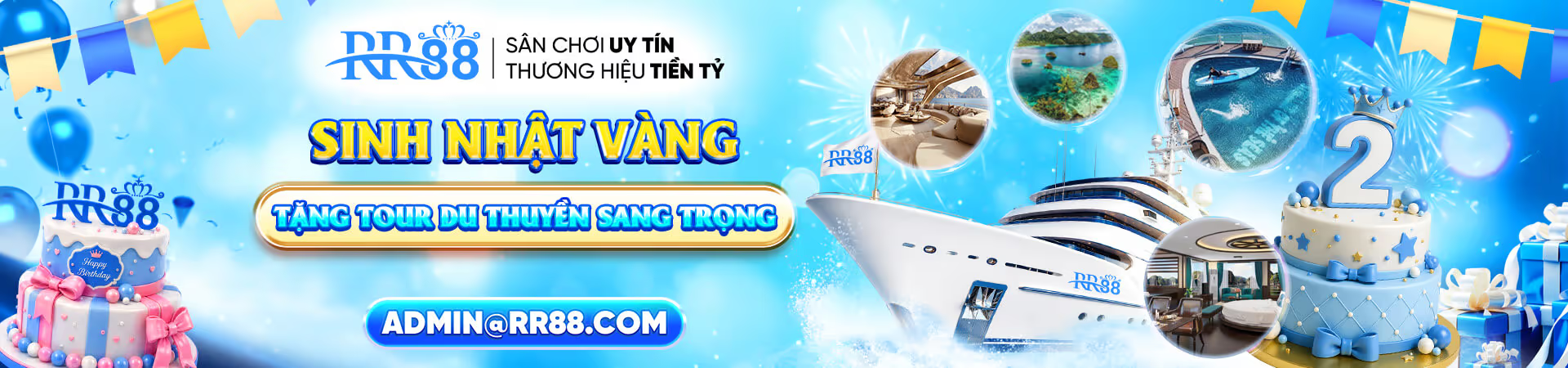 Sinh Nhật Vàng RR88